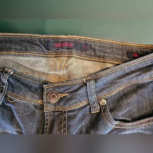 JEANS VIGOLD SIZE 7 FLARE WITH STICHING